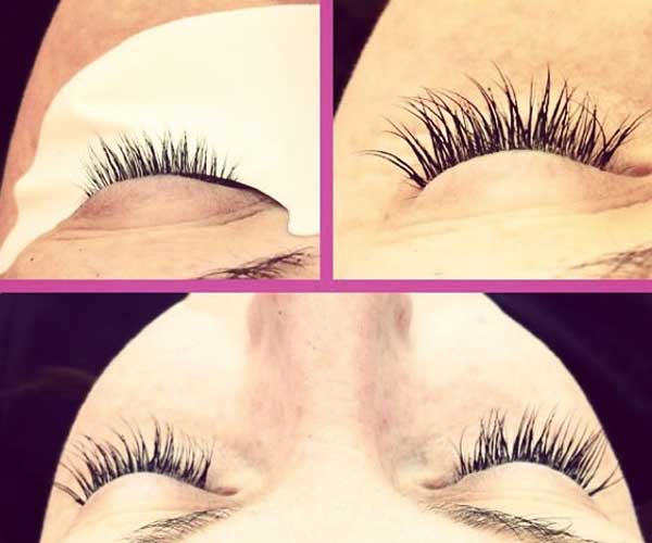 Eyelash beauty treatment