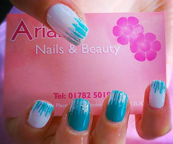 Winter nail design